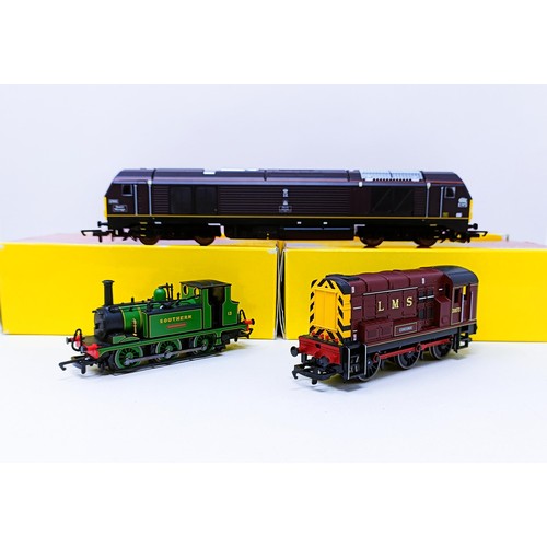 43 - A Hornby OO gauge locomotive, No R2523, R2334, R2407 all boxed (3) Provenance: Deceased single owner... 