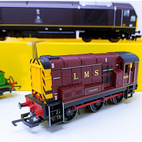 43 - A Hornby OO gauge locomotive, No R2523, R2334, R2407 all boxed (3) Provenance: Deceased single owner... 