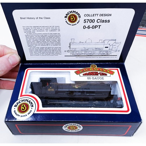 44 - A Bachmann OO gauge 2-6-2 locomotive, No 31-452B, No 31-902A, a Mainline Railways 4-4-0 locomotive a... 