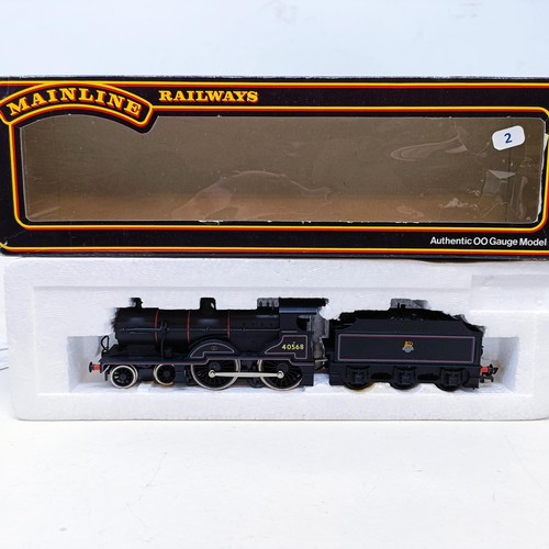 44 - A Bachmann OO gauge 2-6-2 locomotive, No 31-452B, No 31-902A, a Mainline Railways 4-4-0 locomotive a... 