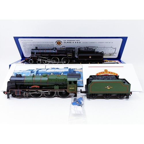 45 - A Bachmann OO gauge, 4-6-0 locomotive and tender, No 31-100, and a 4-6-0 locomotive and tender, No 3... 