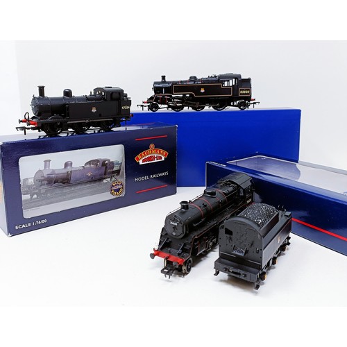 54 - A Bachmann OO gauge 0-6-0 locomotive, No 32-226, No 31-975A, No 32-953DC (3)
Provenance: Deceased si... 