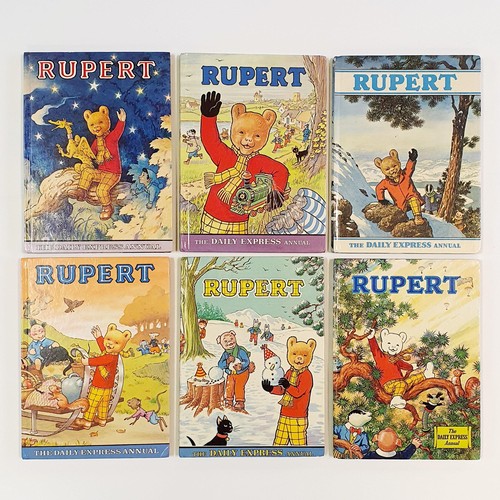 81 - Assorted 1970s Rupert annuals (box)