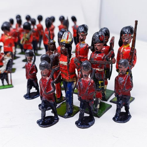 9 - Assorted Britains type soldiers (qty)