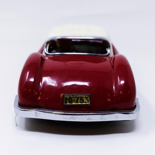 8 - A Chinese tinplate clockwork car