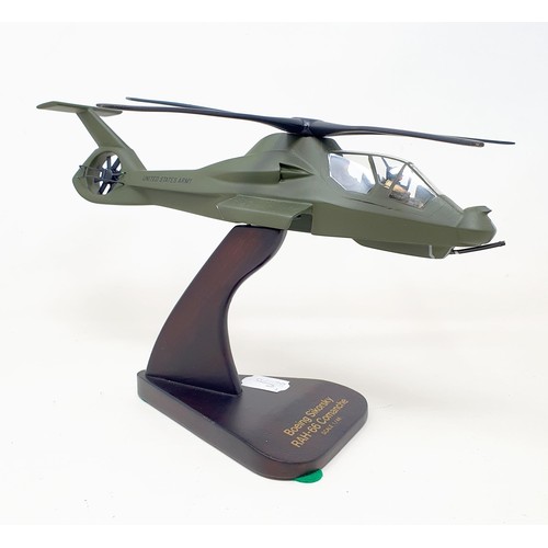 20 - A model of a Boeing Sikorski RAH66 Comanche, 1:46 scale