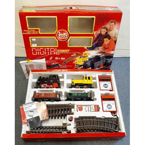 58 - A Lehmann Gross Bahn (LGB) G scale trainset, No 7257, boxed