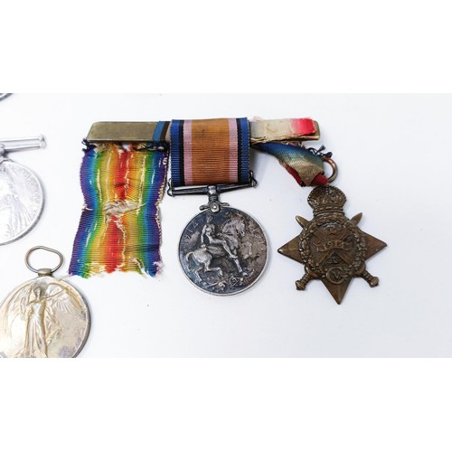 159 - A group of seven medals, with four medals awarded to 4745 Pte G Brown, 2nd Rifle Brigade, comprising... 