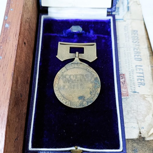 164 - The Leighton Family Medals: a British War Medal and Victory Medal pair, awarded to (Nurse) Clara Lei... 