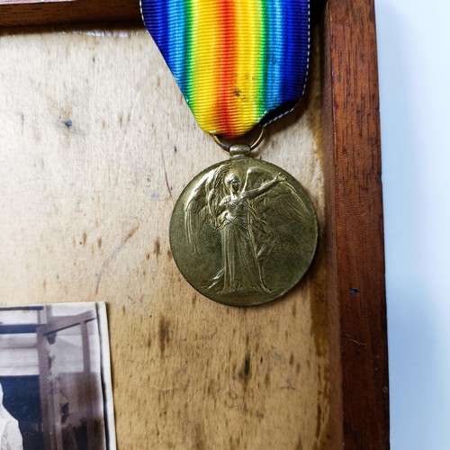 164 - The Leighton Family Medals: a British War Medal and Victory Medal pair, awarded to (Nurse) Clara Lei... 