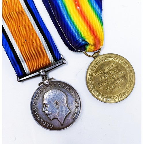 164 - The Leighton Family Medals: a British War Medal and Victory Medal pair, awarded to (Nurse) Clara Lei... 