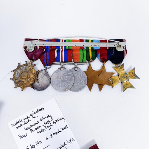 174 - On instructions of the family: A group of seven medals awarded to Lieutenant Colonel Peter Pender-Cu... 