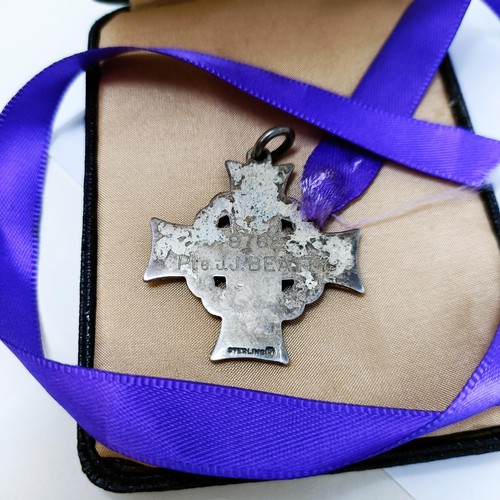 145 - A WWI Trio, with 1914-15 Star, awarded to 9762 Pte J J Beatty, 3/Can Inf, with silver memorial cross... 