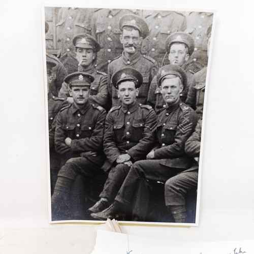 151 - A WWI trio, with 1914-15 Star, awarded to 1751 Pte S Duffield, Notts & Derby Reg, with various handw... 