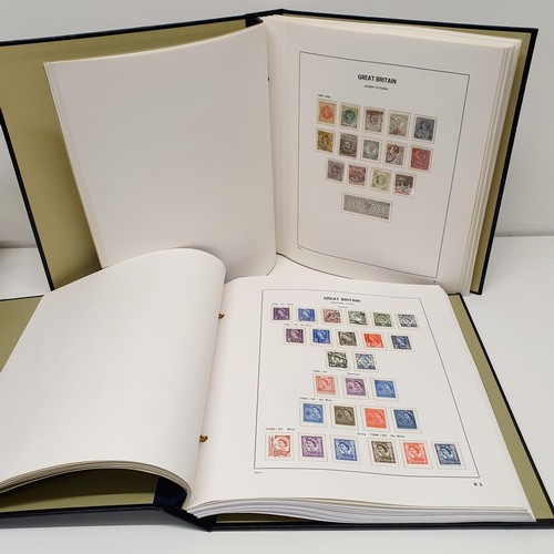 275 - Two Stanley Gibbons stamp albums, other assorted stamps in albums, on loose pages, books and related... 