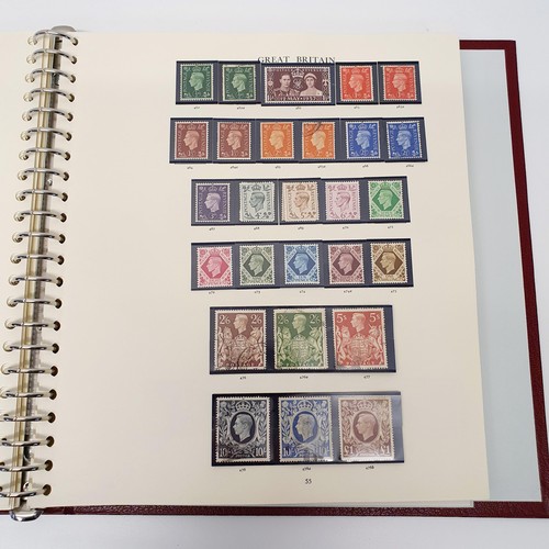 337 - An album of commemoratives and definitives stamps, QV onwards