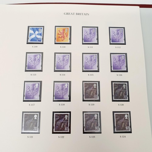 339 - An album of GB, Scotland, Jersey, Wales and other stamps