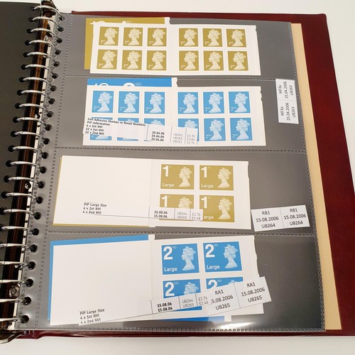 342 - An album of Royal Mail stamp booklets