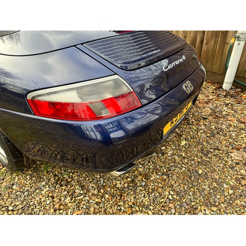 46 - 2000 Porsche 911 (996) Carrera 4 Cabriolet
Registration number X795 XFX
Chassis number WP0ZZZ99Z1S60... 