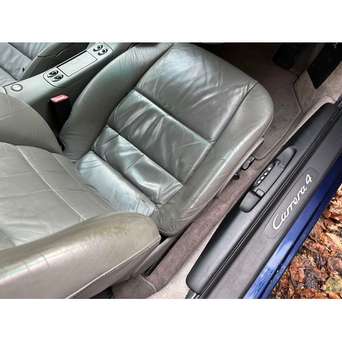 46 - 2000 Porsche 911 (996) Carrera 4 Cabriolet
Registration number X795 XFX
Chassis number WP0ZZZ99Z1S60... 