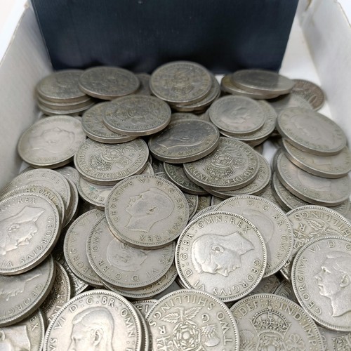 228 - Assorted pre-decimal coins (box)