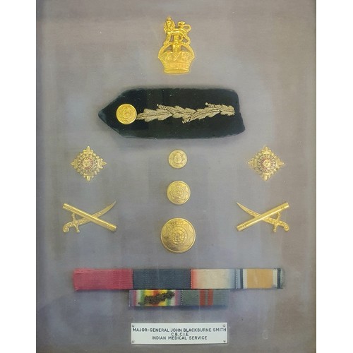 132 - On instructions of the family - The Smith Family Medals and Items: Major-General John Blackburne-Smi... 