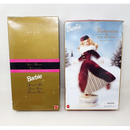 106 - A limited edition Barbie, Victorian Ice Skater, boxed, and Winter Rhapsody, boxed (2)