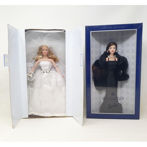 108 - A limited edition Barbie Givenchy, boxed, and Blushing Bride, boxed (2)