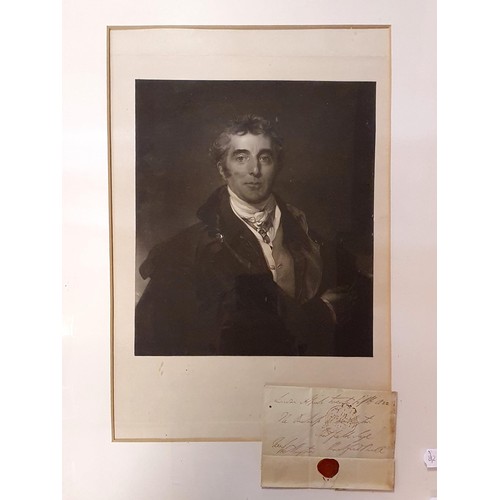 152 - Duke of Wellington Interest:  A letter, 'London April Twenty Fifth, 1822, The Duchess of Wellington,... 