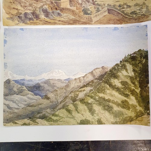 198 - Assorted watercolours by General Sir Charles Wilicke (5)