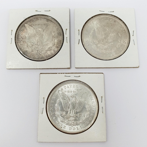 236 - A USA Morgan $1, 1881, 1883 and 1887 (all (0)) (3)