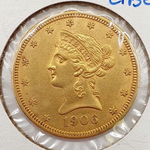 247 - A USA Liberty head gold $10, 1906