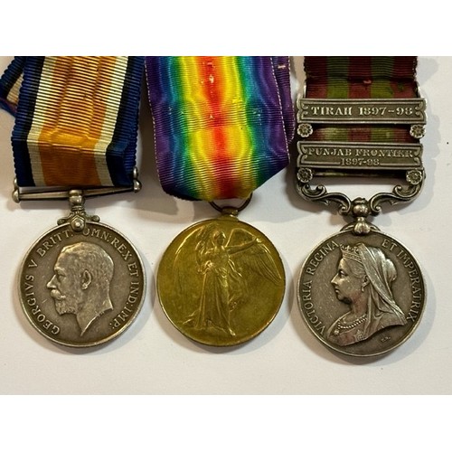 165 - The Leighton Family Medals: An India General Service Medal, awarded to 5656 Pte A Leighton, First Bn... 