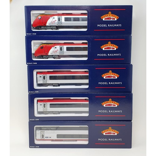 78 - A Bachmann OO gauge four train set, No 32-626, boxed