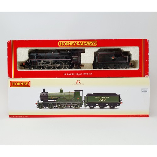 83 - A Hornby OO gauge 4-4-0 locomotive and tender, No R2711, boxed, and R292, boxed (2)