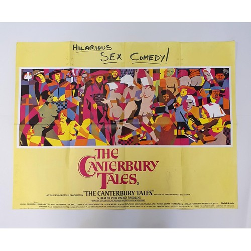 198 - The Canterbury Tales (1972), British quad, 76 x 101 cm