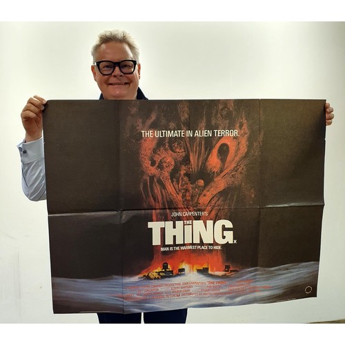 206 - The Thing (1982), British quad, 76 x 101 cm