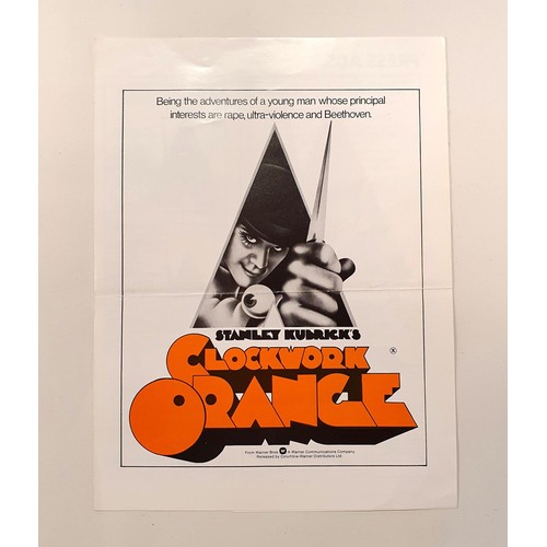 217 - A Clockwork Orange (1971) press book