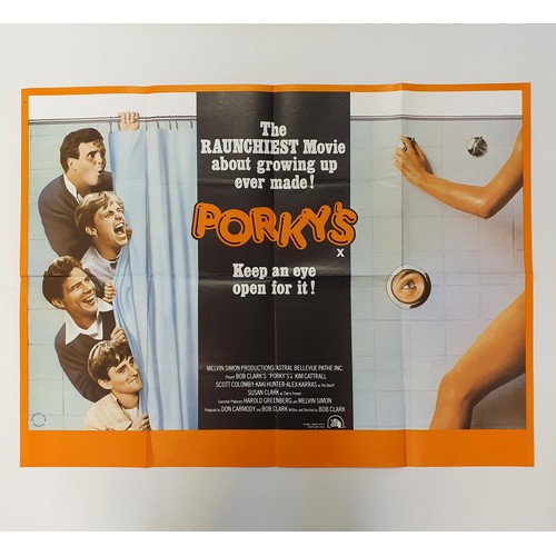 226 - Porky's (1981), British quad film poster, 76 x 101 cm