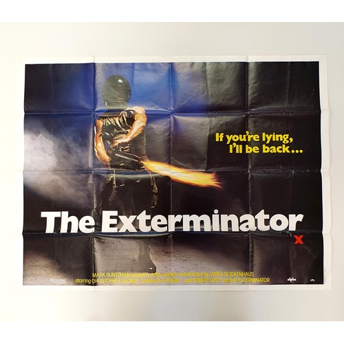 233 - The Exterminator (1980), British quad film poster, 76 x 101 cm