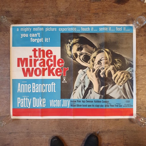 250 - The Miracle Worker (1962), British quad, 76 x 101 cm