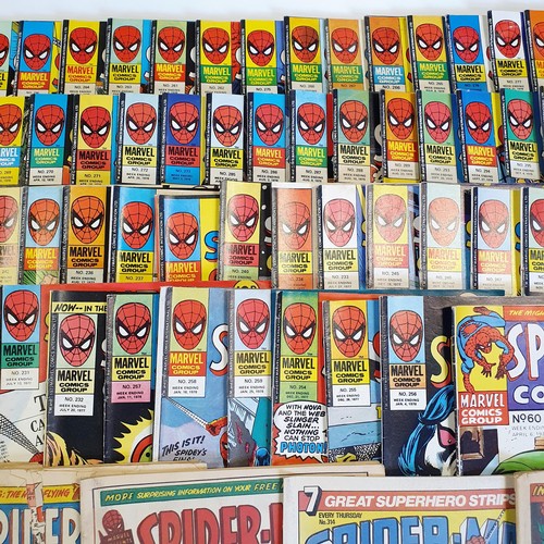 277 - Marvel Comics, assorted Super Spider-Man comics, UK editions (box)