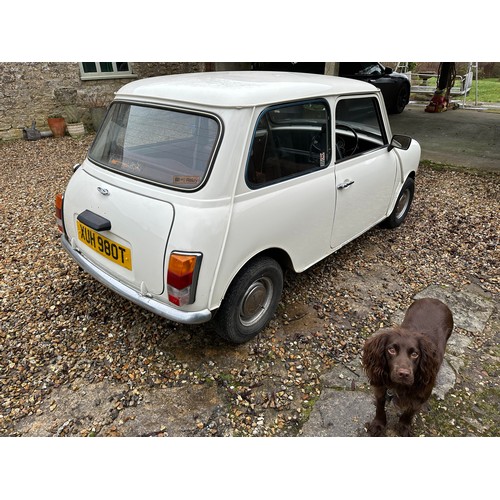 21 - 1978 Austin Morris Mini 1000
Registration number XUH 980T
Engine number 23628
Just over 25,500 recor... 