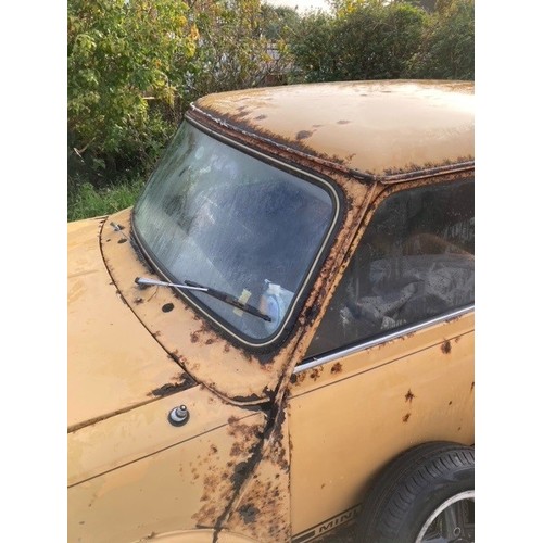 22 - 1976 Mini Clubman 1275 GT
Registration number RHO 440P
Chassis number XE2D2-316484A
Engine number 11... 