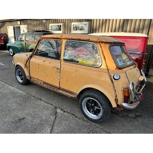 22 - 1976 Mini Clubman 1275 GT
Registration number RHO 440P
Chassis number XE2D2-316484A
Engine number 11... 