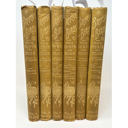 570 - Butler (Arthur G), British Birds With Their Nests And Eggs, 6 vols.