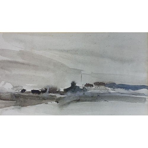 683 - 20th century, English school, set of four landscapes, watercolour, each 13 x 22 cm (4)