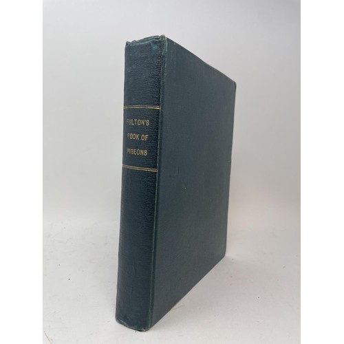 509 - Fulton's Book Of Pigeons With Standards For Judging, and assorted other books on pigeons (2 boxes)