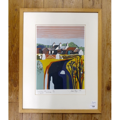 750 - John Stops (British 1925-2002), limited edition print, 2/19, signed and dated '96, 40 x 28 cm