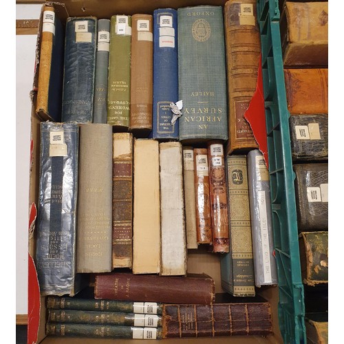 593 - A large group of assorted books and bindings, all ex-Bruton School for Girls Library (13 boxes)